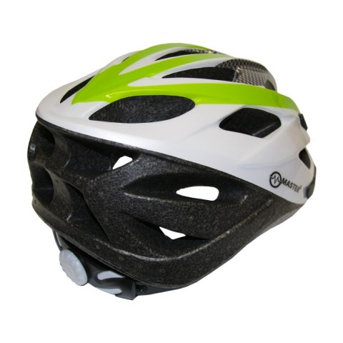 Kask Rowerowy MASTER Force M Zielono-Biały MASTER SPORT s.r.o. Kask Rowerowy MASTER Force M Zielono-Biały MASTER SPORT s.r.o.
