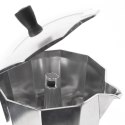 Kawiarka Indukcja na Gaz Ciśnieniowa Aluminiowa Włoska Solidna ORION 450 ml Orion