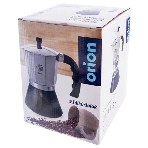 Kawiarka Indukcja na Gaz Ciśnieniowa Aluminiowa Włoska Solidna ORION 450 ml Orion Kawiarka Indukcja na Gaz Ciśnieniowa Aluminiowa Włoska Solidna ORION 450 ml Orion