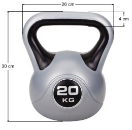 Kettlebell Winylowy Hantla 20 kg MASTER SPORT s.r.o.