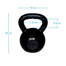 Kettlebell Żeliwny Kula Kettle SPARTAN 20 kg Spartan Sport