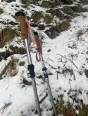 Kije Trekkingowe Regulowane 5 - częściowe ACRA Korkowa Rączka 115 - 135 cm Acra