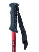 Kije Trekkingowe Regulowane ACRA 65 - 135 cm Czerwone Acra