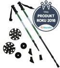 Kije Trekkingowe Regulowane ACRA 65 - 135 cm Zielone Acra