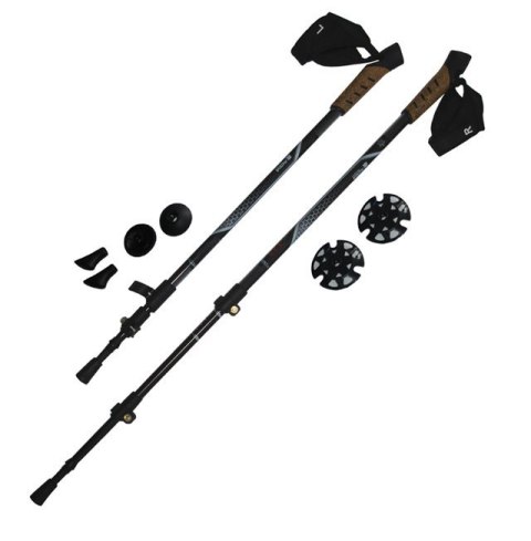 Kije Trekkingowe z Szybkozłączką Regulowane ACRA 72 - 140 cm Acra Kije Trekkingowe z Szybkozłączką Regulowane ACRA 72 - 140 cm Acra