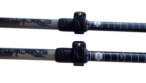 Kije Trekkingowe z Szybkozłączką Regulowane ACRA 72 - 140 cm Acra Kije Trekkingowe z Szybkozłączką Regulowane ACRA 72 - 140 cm Acra