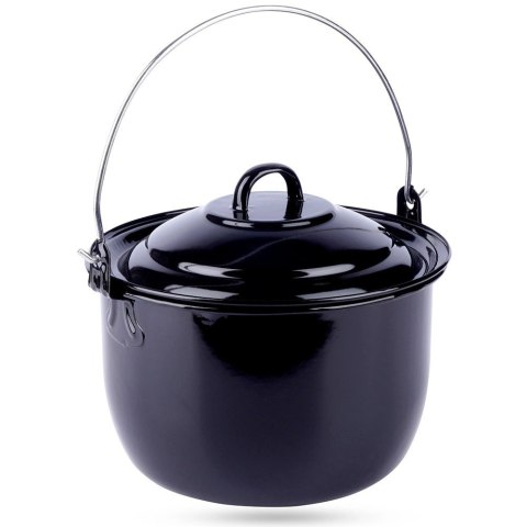Kociołek węgierski wiszący emaliowany z pokrywką 20 cm, 3,8 l Ambiance Kociołek węgierski wiszący emaliowany z pokrywką 20 cm, 3,8 l Ambiance