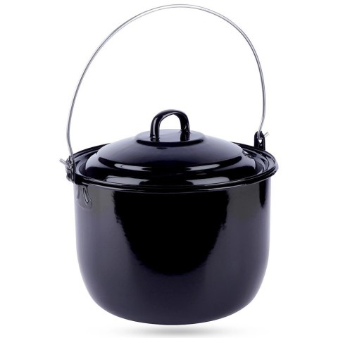 Kociołek węgierski wiszący emaliowany z pokrywką 24 cm, 7,7 l Ambiance Kociołek węgierski wiszący emaliowany z pokrywką 24 cm, 7,7 l Ambiance