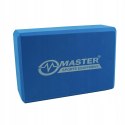 Kostka Klocek do Jogi MASTER Blue 23 x 15 x 7,5 cm MASTER SPORT s.r.o.