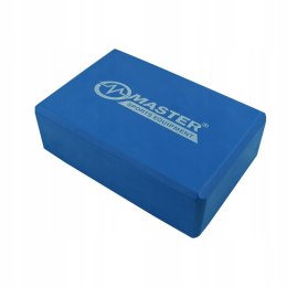 Kostka Klocek do Jogi MASTER Blue 23 x 15 x 7,5 cm MASTER SPORT s.r.o.