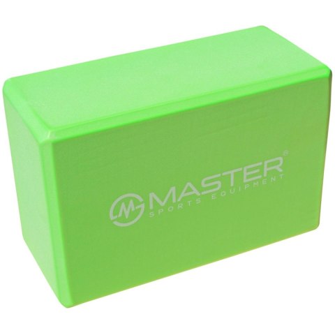 Kostka Klocek do Jogi MASTER Green 23 x 15 x 10 cm MASTER SPORT s.r.o. Kostka Klocek do Jogi MASTER Green 23 x 15 x 10 cm MASTER SPORT s.r.o.