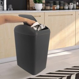 Kosz na śmieci plastikowy szary 40 l Orion