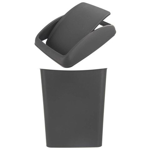 Kosz na śmieci plastikowy szary 40 l Orion Kosz na śmieci plastikowy szary 40 l Orion