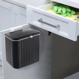 Kosz na śmieci zawieszany czarny 13 l Orion