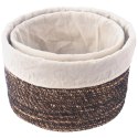 Koszyk do przechowywania naturalny 24x15 cm Orion