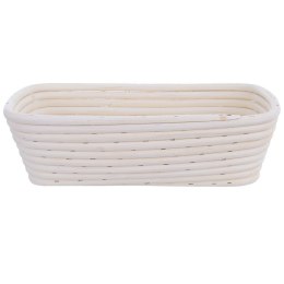 Koszyk rattanowy do wyrastania garowania chleba ciasta na chleb 1,5kg 29x17x8 cm