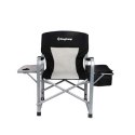 Krzesło Kempingowe Campingowe z Podłokietnikami KING CAMP Deluxe Ciemne MASTER SPORT s.r.o.