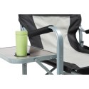 Krzesło Kempingowe Campingowe z Podłokietnikami KING CAMP Deluxe Ciemne MASTER SPORT s.r.o.