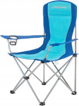 Krzesło Turystyczne Kempingowe Wędkarskie Składane KING CAMP Blue MASTER SPORT s.r.o.
