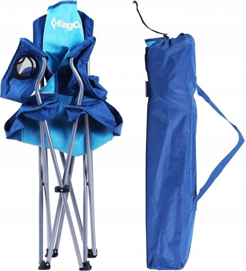 Krzesło Turystyczne Kempingowe Wędkarskie Składane KING CAMP Blue MASTER SPORT s.r.o. Krzesło Turystyczne Kempingowe Wędkarskie Składane KING CAMP Blue MASTER SPORT s.r.o.