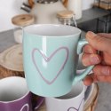 Kubki z Uchem do Napojów Kawy Herbaty Ceramiczne 350 ml 4 szt. Orion