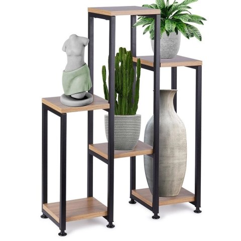 Kwietnik metalowy 6-poziomowy 70 cm Vilde Kwietnik metalowy 6-poziomowy 70 cm Vilde