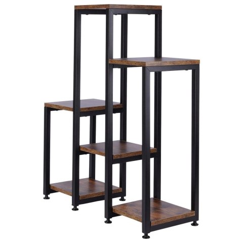 Kwietnik metalowy 6-poziomowy 80 cm Vilde Kwietnik metalowy 6-poziomowy 80 cm Vilde