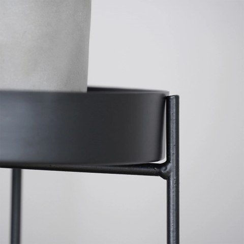 Kwietnik metalowy czarny 2-poziomowy 46 / 58 cm 2 szt. Trends4You Kwietnik metalowy czarny 2-poziomowy 46 / 58 cm 2 szt. Trends4You