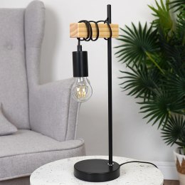 Lampa stołowa czarna 51 cm Trends4You