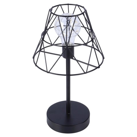 Lampa stołowa na baterię LED czarna 30,5 cm Vilde Lampa stołowa na baterię LED czarna 30,5 cm Vilde