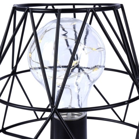 Lampa stołowa na baterię LED czarna 30,5 cm Vilde Lampa stołowa na baterię LED czarna 30,5 cm Vilde