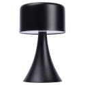Lampka nocna LED metalowa czarna bezprzewodowa 20,5 cm Vilde