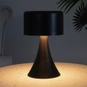 Lampka nocna LED metalowa czarna bezprzewodowa 20,5 cm Vilde