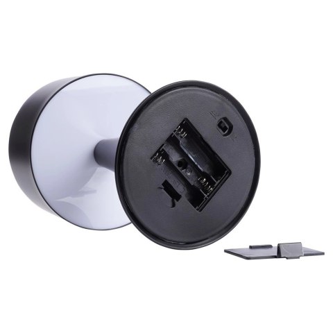 Lampka nocna LED metalowa czarna bezprzewodowa 20,5 cm Vilde Lampka nocna LED metalowa czarna bezprzewodowa 20,5 cm Vilde
