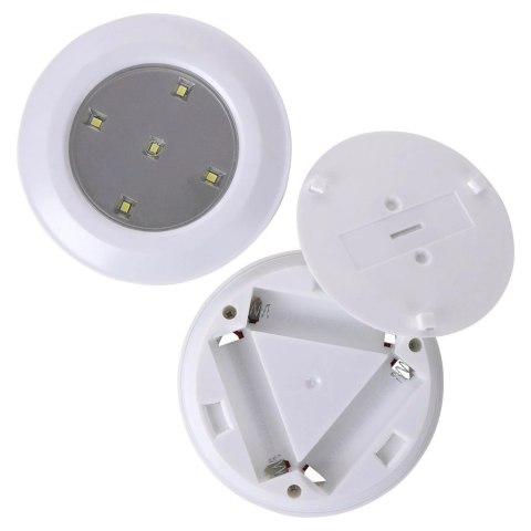 Lampka nocna LED z taśmą samoprzylepną pilot 9,5 cm 3 szt. FX Light Lampka nocna LED z taśmą samoprzylepną pilot 9,5 cm 3 szt. FX Light