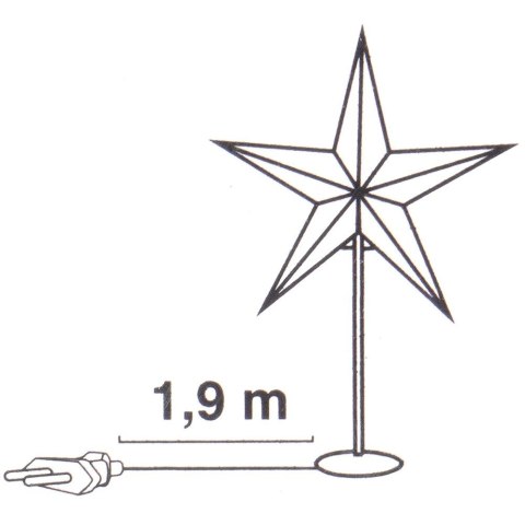 Lampka stołowa papierowa 45x13x70 cm Vilde Lampka stołowa papierowa 45x13x70 cm Vilde