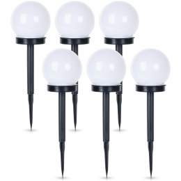 Lampki Ogrodowe Solarne LED Wbijane 33,5 cm 6 szt. Vilde