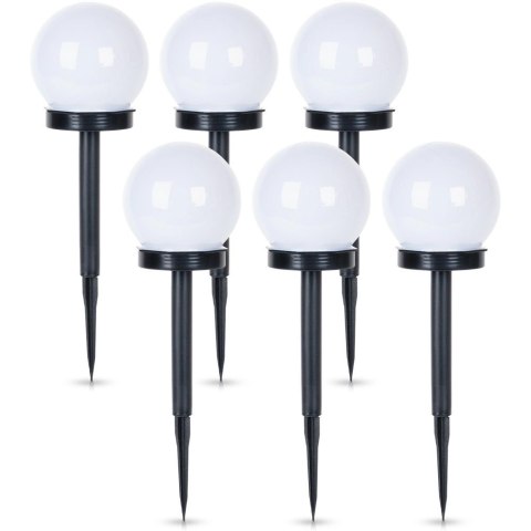 Lampki Ogrodowe Solarne LED Wbijane 33,5 cm 6 szt. Vilde Lampki Ogrodowe Solarne LED Wbijane 33,5 cm 6 szt. Vilde
