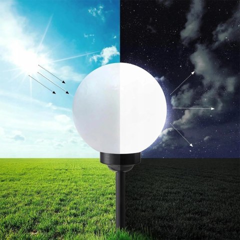 Lampki Ogrodowe Solarne LED Wbijane 33,5 cm 6 szt. Vilde Lampki Ogrodowe Solarne LED Wbijane 33,5 cm 6 szt. Vilde