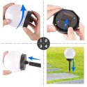 Lampki Ogrodowe Solarne LED Wbijane 33,5 cm 6 szt. Vilde