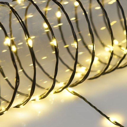 Lampki choinkowe zewnętrzne wewnętrzne ciepła barwa miękki przewód 320 led 2392,5 cm Lampki choinkowe zewnętrzne wewnętrzne ciepła barwa miękki przewód 320 led 2392,5 cm