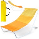 Leżak Plażowy Składany Metalowy z Torbą Transportową VILDE 86 x 51,5 cm Vilde
