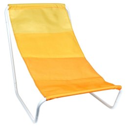 Leżak Plażowy Składany Metalowy z Torbą Transportową VILDE 86 x 51,5 cm Vilde