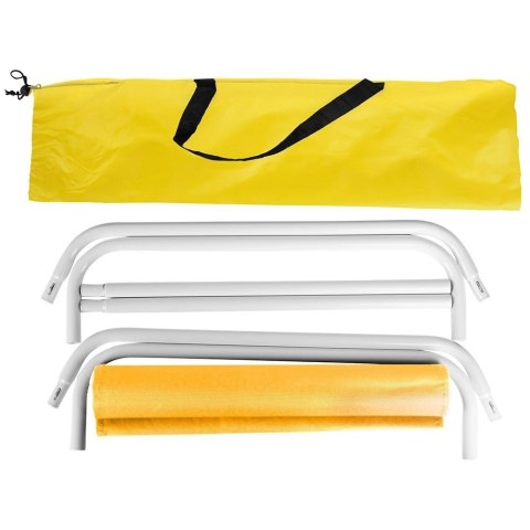 Leżak Plażowy Składany Metalowy z Torbą Transportową VILDE 86 x 51,5 cm Vilde Leżak Plażowy Składany Metalowy z Torbą Transportową VILDE 86 x 51,5 cm Vilde