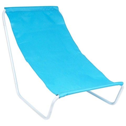 Leżak Plażowy Składany Metalowy z Torbą Transportową VILDE 86 x 51,5 cm Vilde Leżak Plażowy Składany Metalowy z Torbą Transportową VILDE 86 x 51,5 cm Vilde