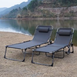 Leżak Plażowy Turystyczny Składany KING CAMP Bavaria 200 x 68 cm MASTER SPORT s.r.o.