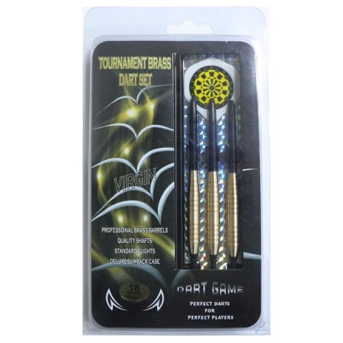 Lotki Rzutki do Gry w Darta MASTER Virgin Mosiądz 3 szt. 18g MASTER SPORT s.r.o. Lotki Rzutki do Gry w Darta MASTER Virgin Mosiądz 3 szt. 18g MASTER SPORT s.r.o.