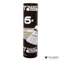 Lotki do Badmintona Nylonowe Białe Wytrzymałe TALBOT TORRO MEDIUM 350 6 szt TALBOT TORRO