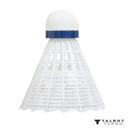 Lotki do Badmintona Nylonowe Białe Wytrzymałe TALBOT TORRO MEDIUM 450 6 szt TALBOT TORRO