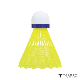 Lotki do Badmintona Nylonowe Żółte Wytrzymałe TALBOT TORRO MEDIUM 6 szt. TALBOT TORRO